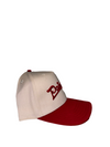 SOUQ BASEBALL RED TAN HAT