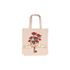 Poppy فلسطين tan tote bag