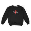 SOUQ CREW NECK PALESTINE EMBROIDERED // BLACK